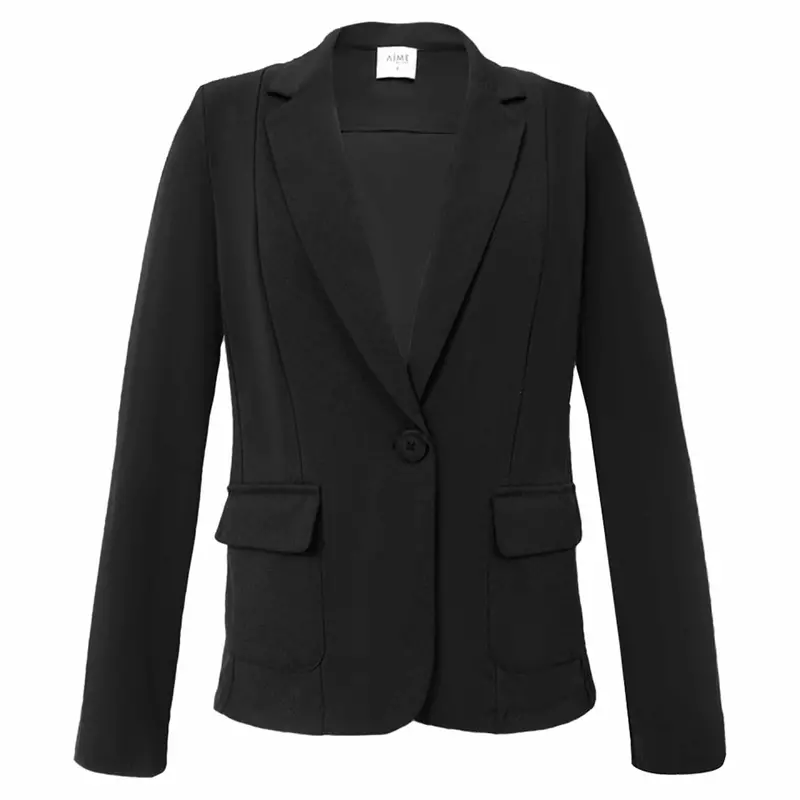 Ivy Black Structured Blazer – Tall Fit 1