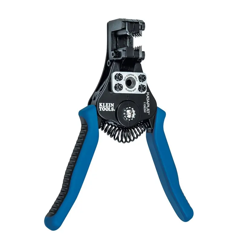 Klein Tools 11063W Automatic Wire Stripper — Quick, Consistent Stripping For Common Electrical Conductors 1
