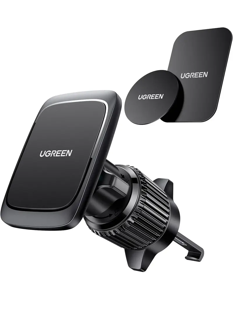 Large-Panel Magnetic Air Vent Car Mount – 360° Rotating Holder For Iphone & Samsung Galaxy S23/S22 Ultra 1