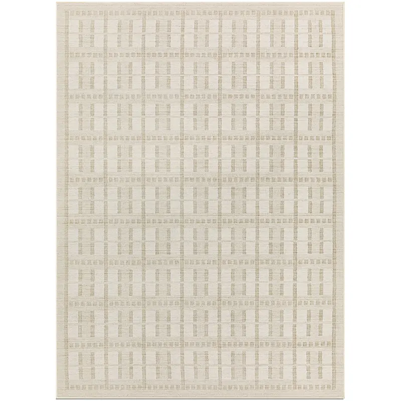 Lino Area Rug In Ivory And Natural Neutral Tones 2