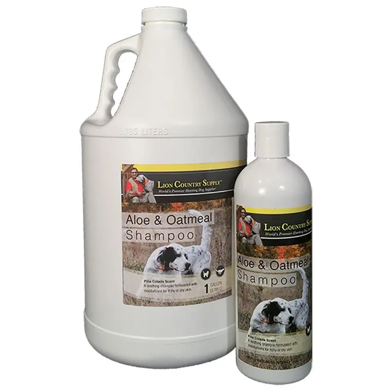 Lion Country Supply Aloe & Oatmeal Soothing Dog Shampoo 1