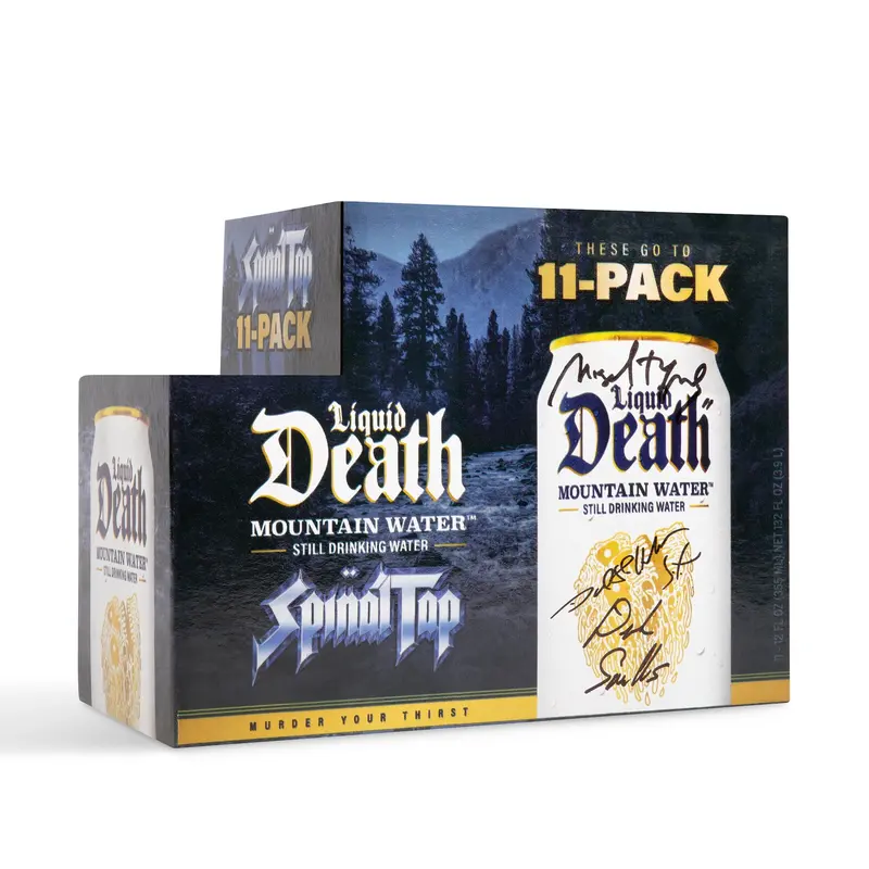 Liquid Death X Spinal Tap Collector’S 11-Pack Bundle 1