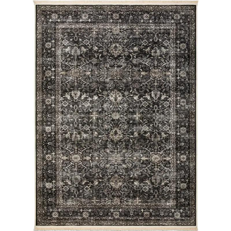 Lisa Midnight Blue Minimalist Rug Cover 4