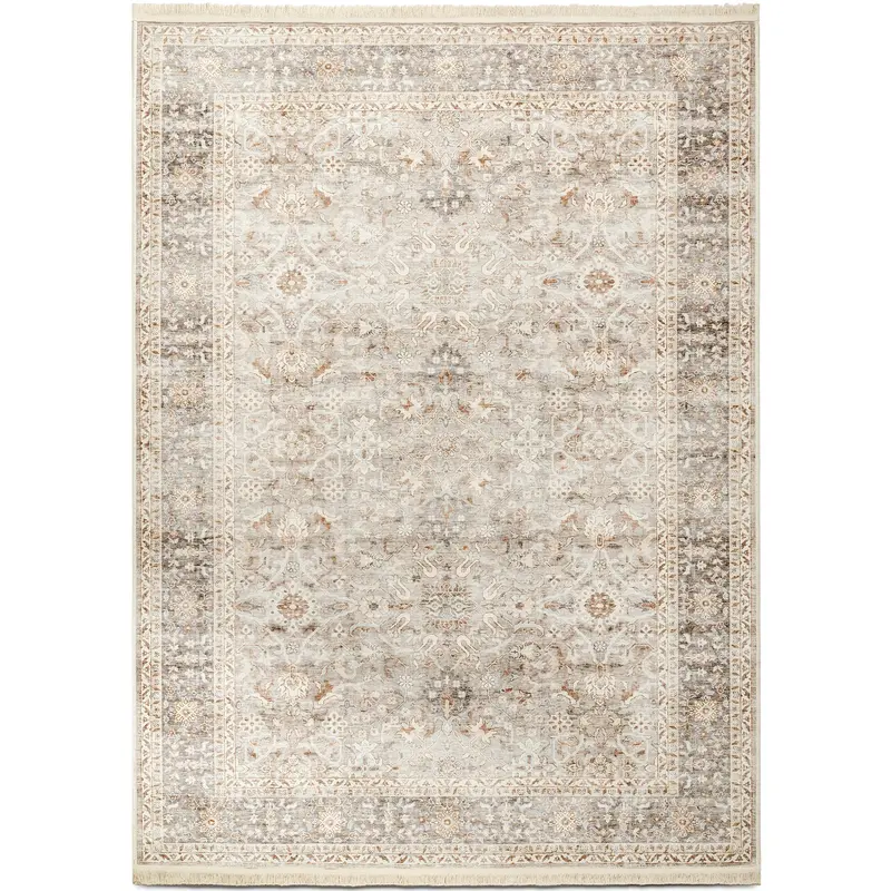 Lisa Taupe And Multicolor Scandinavian Rug Cover 4