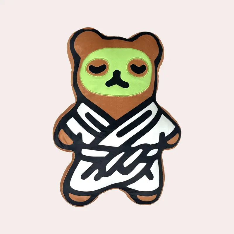 Lucky Owl Lounging Spa Bear Plush – Soothing Hug-Ready Companion 1