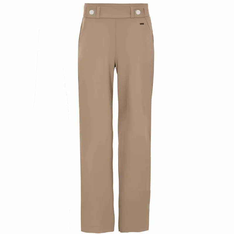 Maicazz Xavi Sand Wide-Leg Tall Trousers 1