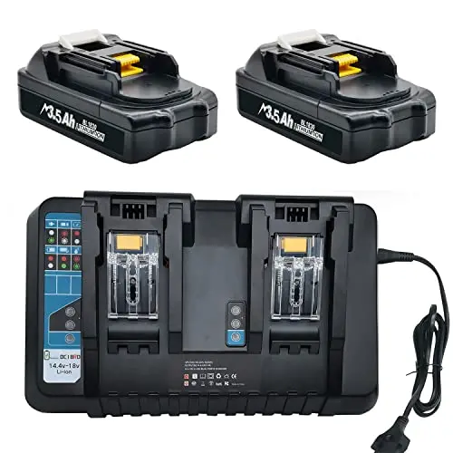 Makita Bl1860B 3.5Ah Enhanced Battery + Dc18Rd Charger – Full Compatibility With 18V Lxt Tools 1