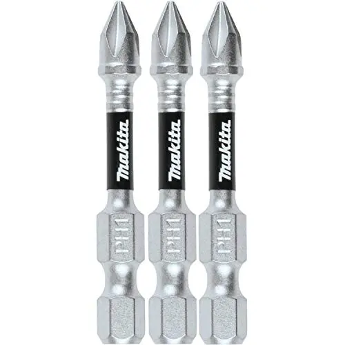 Makita E-00767 Impact Xps Phillips #1 Insert Bits – 2-Inch, 3-Piece Set 1