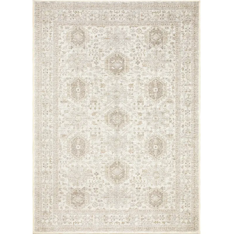 Marcel Area Rug Blending Ivory And Multicolor Elements 2