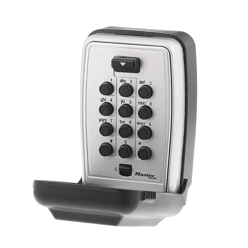 Master Lock Wall-Mountable Personal Combination Safe – Adjustable 3-1/8" Wide, Black Finish 1