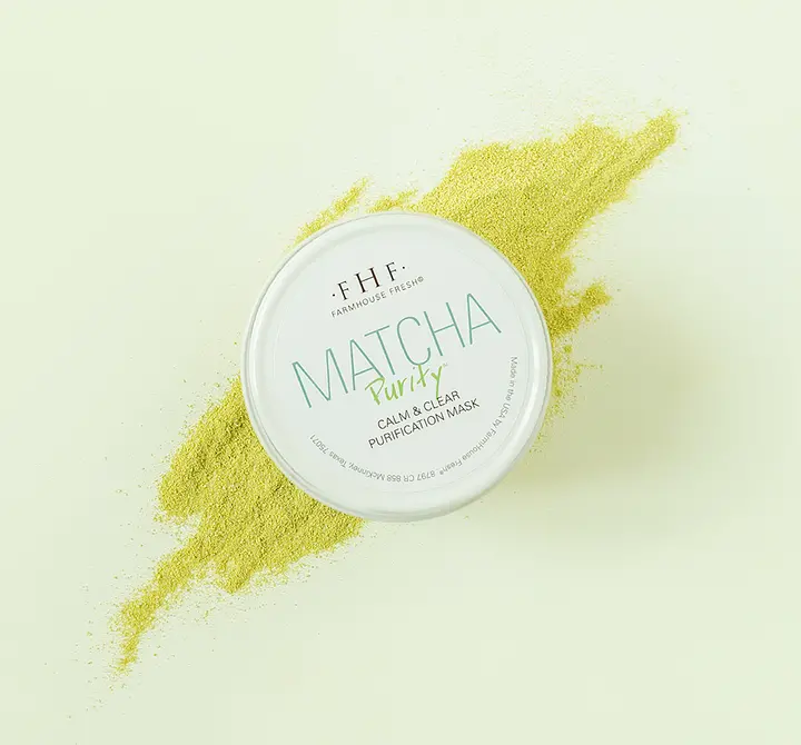 Matcha Purity Clarifying Calm Mask – Soothing Detox Treatment, Farmhouse Fresh 1