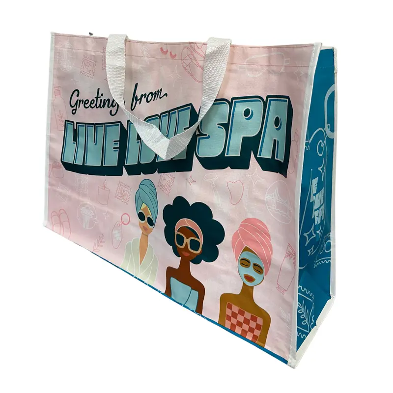 Mid-Century Modern Event Tote Bag – Live Love Spa 1
