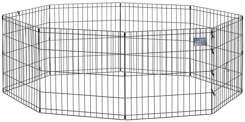 Midwest Medium-Sized Exercise Pen – 36-Inch Black 1