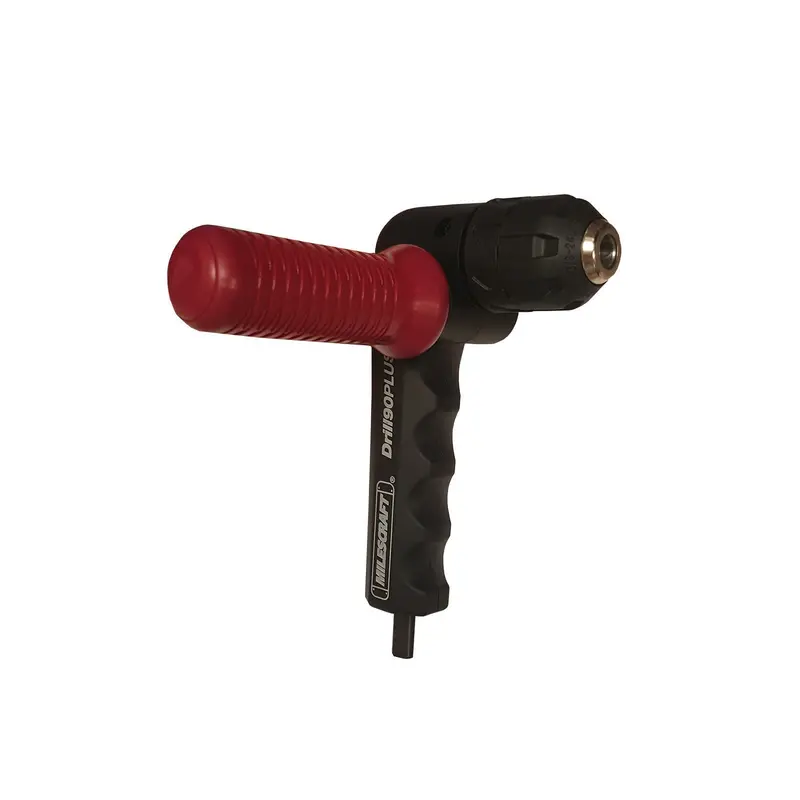 Milescraft Red-And-Black Right-Angle Drill Adapter – Compact And Durable 1