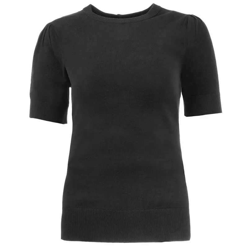 Ned Quinty Black Sweater – Tall Cut, Timeless Solid Style 1