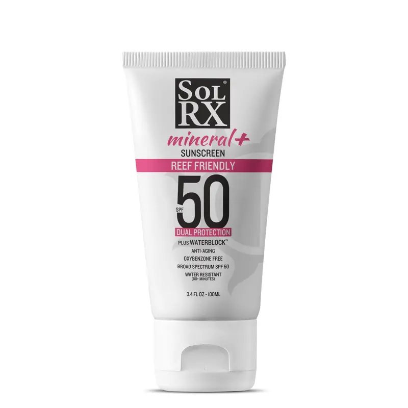 Non-Nano Zinc Oxide Spf 50 Sunscreen | Solrx 1