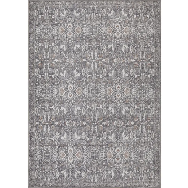 Olivia Ash And Multicolor Woven Rug Cover 4