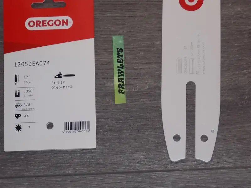 Oregon 12" Chainsaw Guide Bar – Model 120Sdea074 1