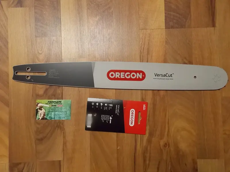 Oregon 180Vxlhk095 18" Versacut Chainsaw Bar — 3/8" Pitch, .050 Gauge, 68 Dl 1