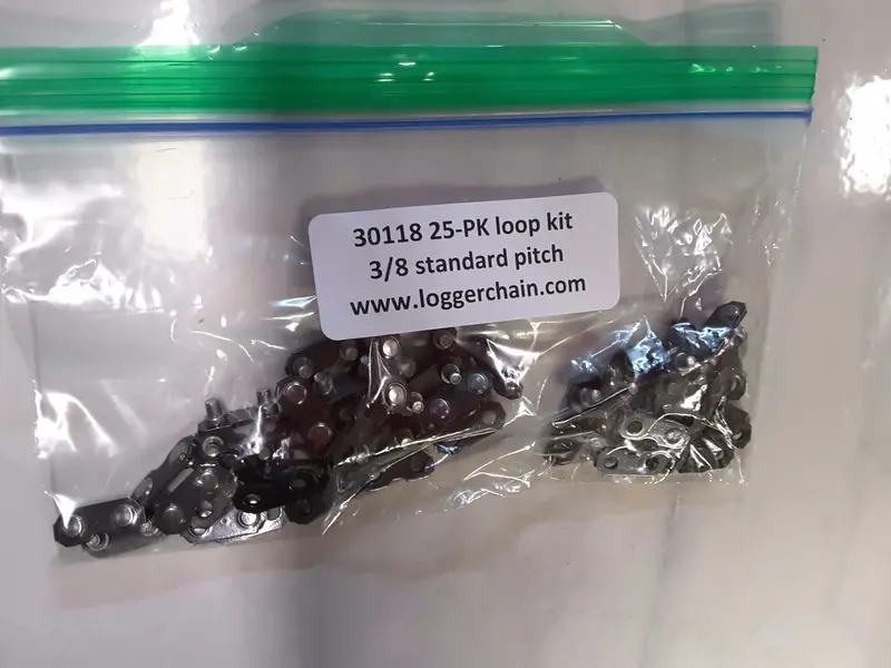 Oregon 30118 Chain Repair Link Kit – 25-Count For 3/8" Lp Chains (72Lpx) 1