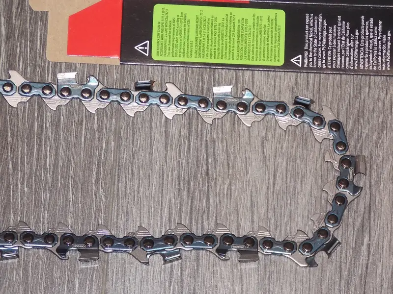 Oregon 72Txl115 36-Inch Safety Chain – 3/8" Pitch, .050" Gauge, 115 Dl 1