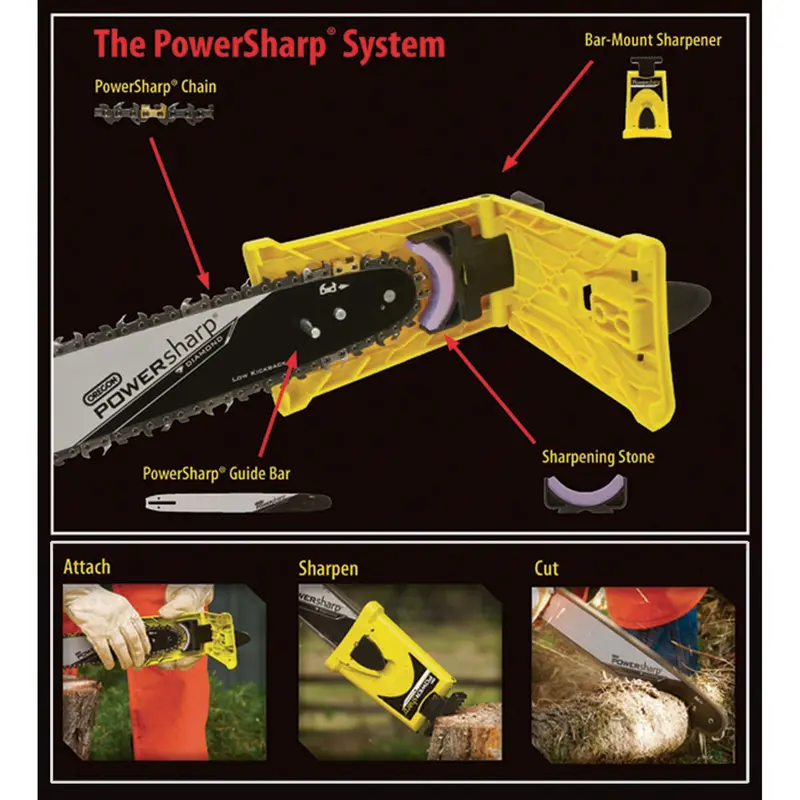 Oregon Powersharp A041 Starter Kit – 18-Inch Bar And Chain 1