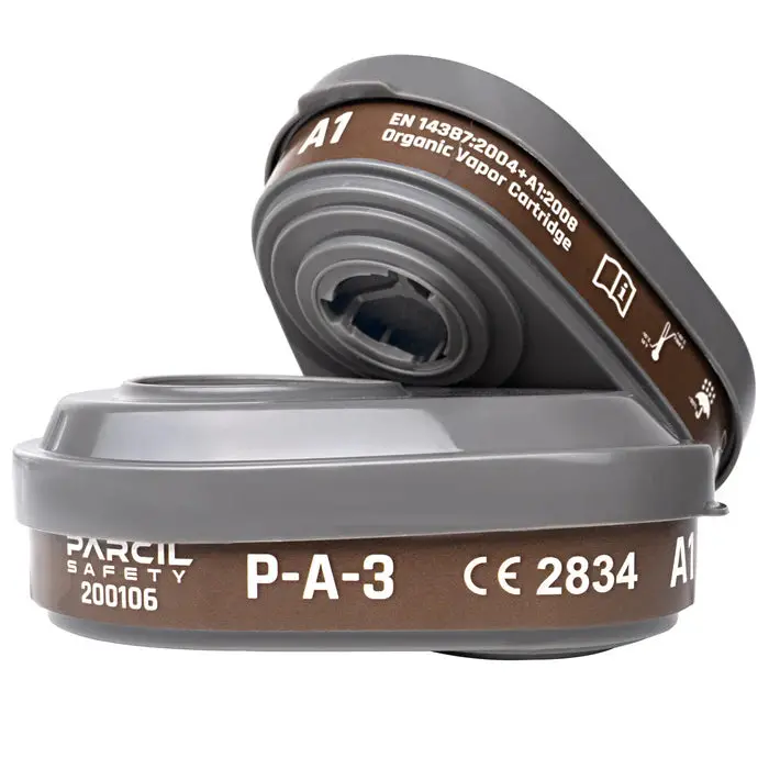 P-A-3 Bayonet Cartridge: A1 Organic Vapor Filter For Pd-101 Full-Face Respirator 1