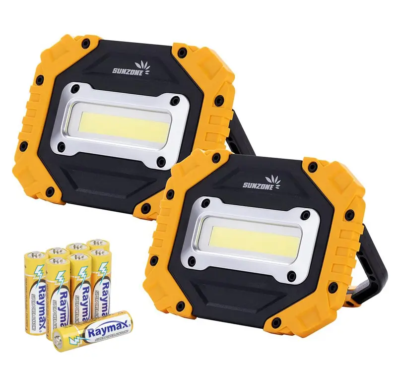 Portable Led Work Light – Waterproof Spotlight For Construction Sites, Camping, Hiking & Auto Repair, Includes Sos Mode 1