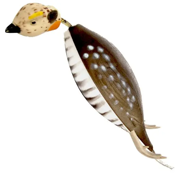 Prairie Chicken Decoy – Detailed Taxidermy Display 1
