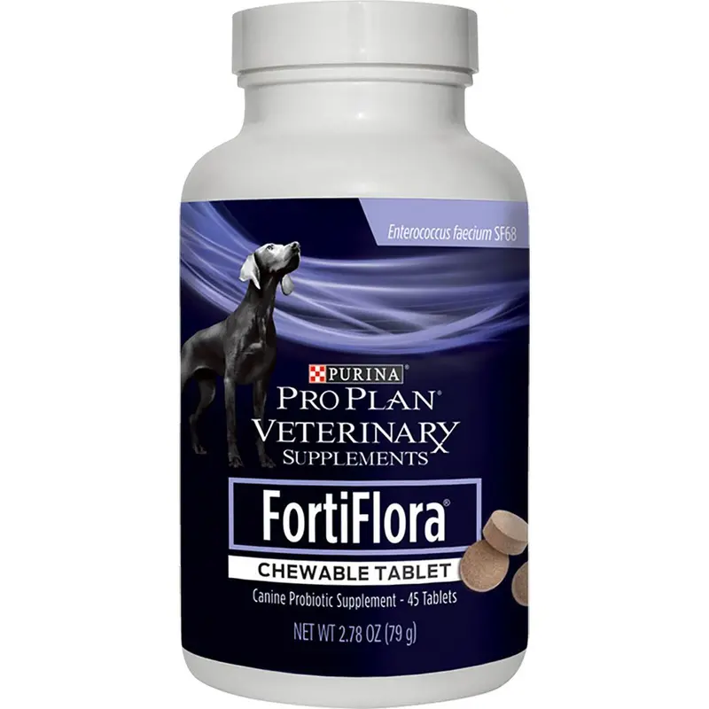 Purina Fortiflora Probiotic Supplement Tablets – 45 Count 1