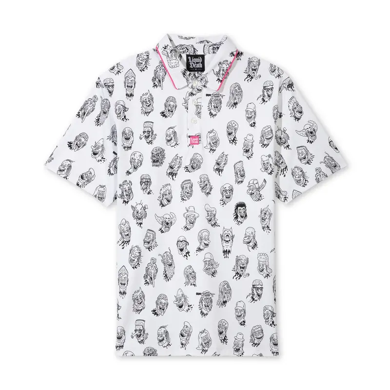 Putt To Death Golf Polo – Performance Fit Shirt 1