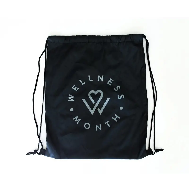 Reusable Drawstring Carry Bag – Wellness Edition 1