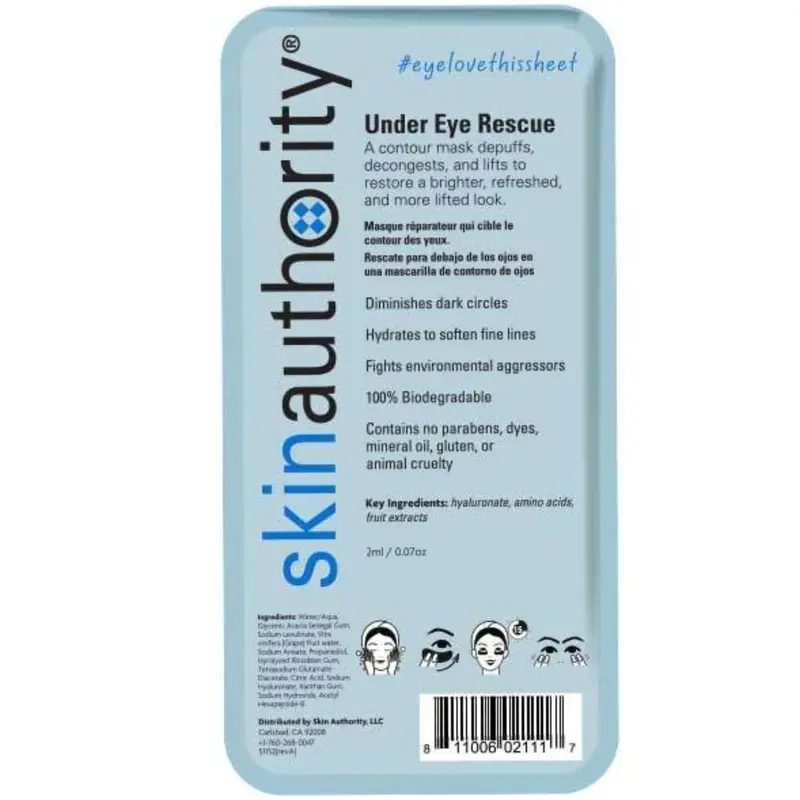 Revitalizing Under-Eye Rescue Mask By Skin Authority 1
