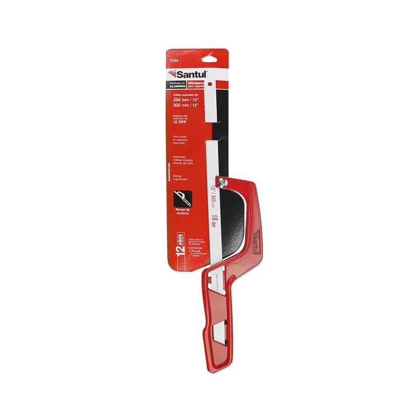 Santul 7034 Aluminum Frame Mini Hacksaw For Metal Cutting 1