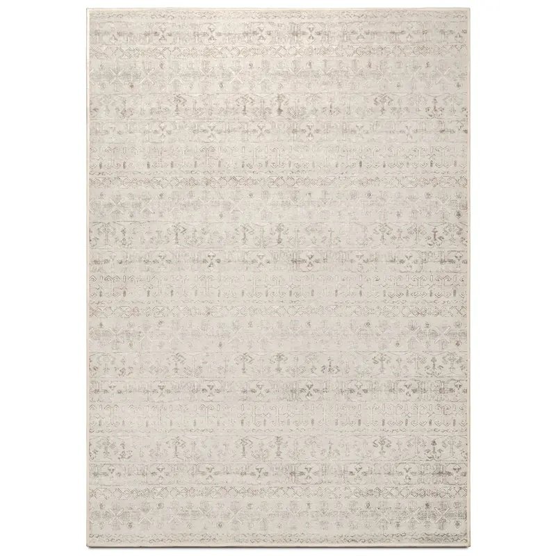 Savannah Rug Cover In Ivory And Neutral 4