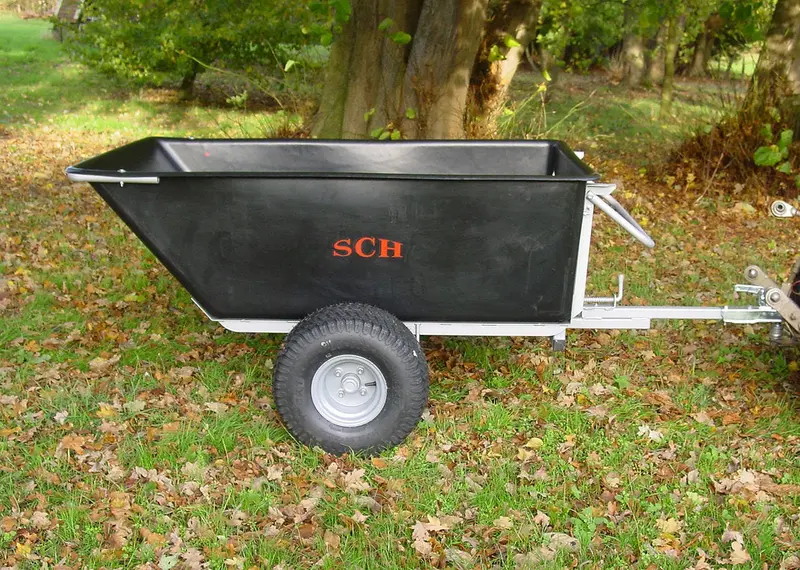 Sch Heavy-Duty Plastic Utility Trailer – High-Capacity Towing Solution 1