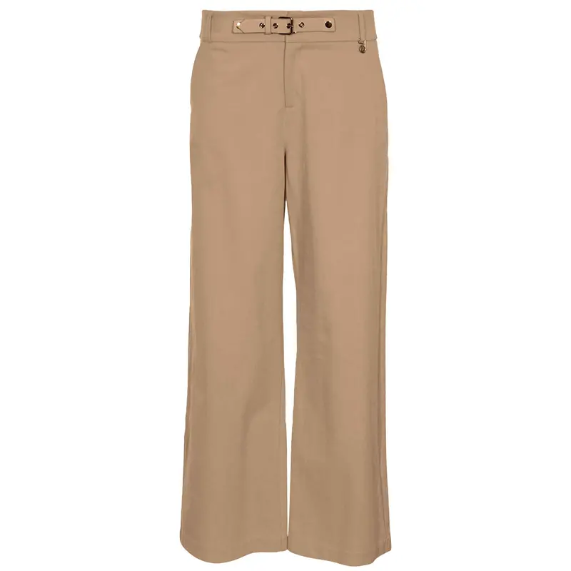 Sella High-Waisted Trousers In Camel – Tall Fit 1