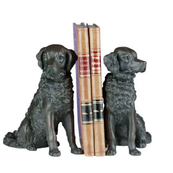 Sitting Springer Spaniel Ceramic Bookends 1