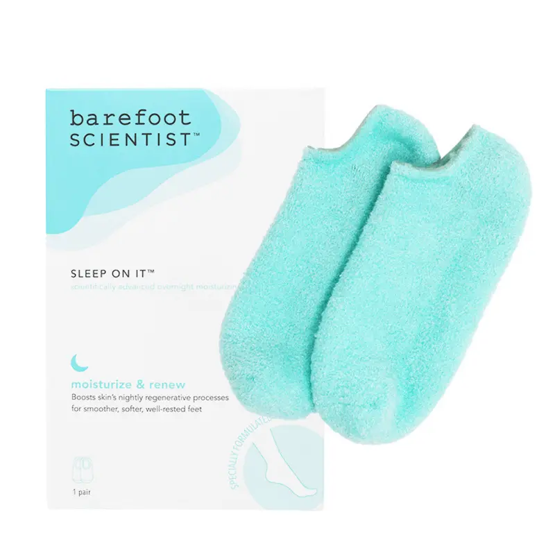 Sleep On It Overnight Moisturizing Gel Socks – Hydrating Foot Recovery System By Barefoot Scientist 1