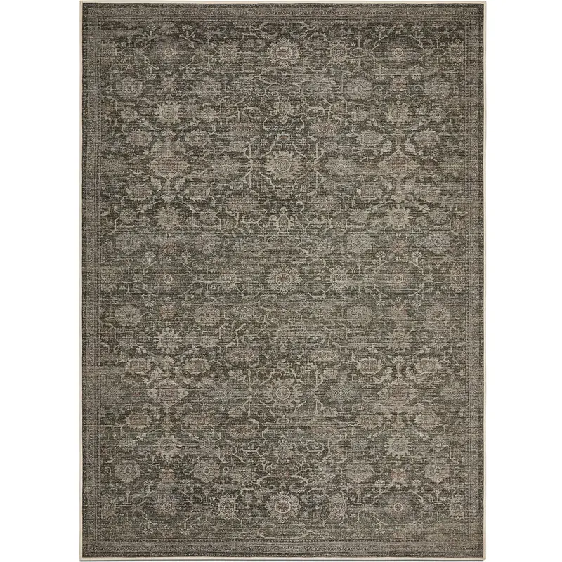 Sophia Area Rug In Olive And Multicolor Pattern 4