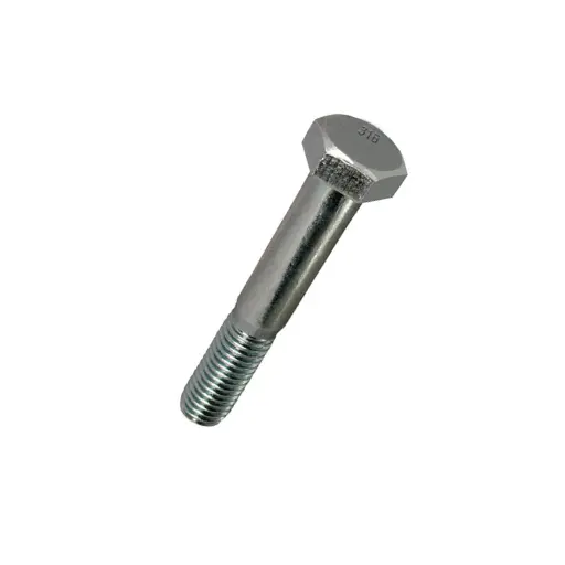 Stainless Steel Hex Bolt With Shoulder, Unc 7/8-9, Grade 304 1