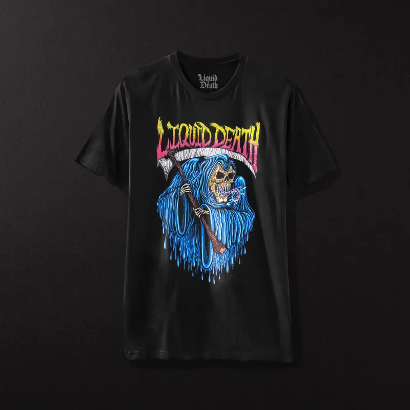 Thrashed To Death Adult-Style Crew Neck Tee 1