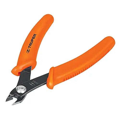 Truper 5-Inch Electronics Pliers – Precision Flush-Cut Tool For Delicate Circuit Work 1