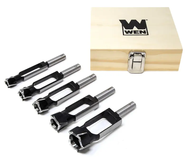 Wen 10-Amp 8-Position Variable-Speed Reciprocating Saw With 5-Piece Drill Bit Set & Carry Case (Db051T) 1