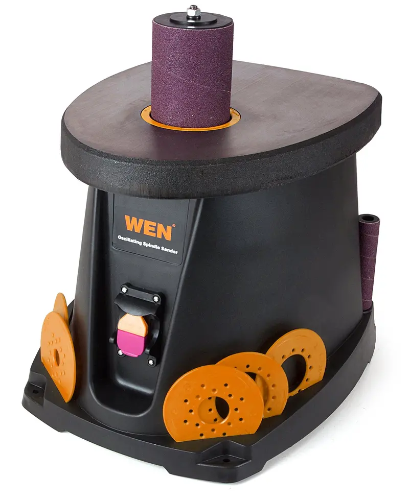 Wen 3.5-Amp Oscillating Spindle Sander – Compact Desktop Design 1