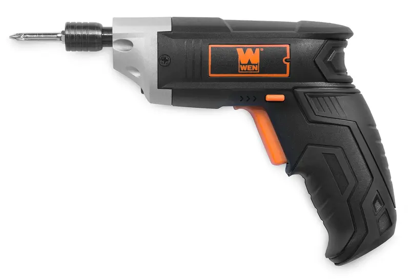 Wen 3.6V Lithium-Ion Cordless Screwdriver With Bit Set And Belt Holster 1