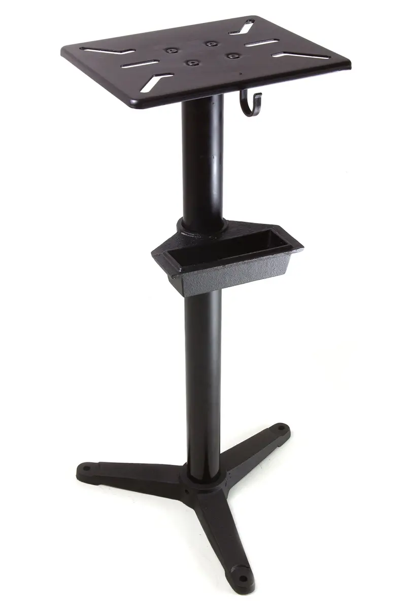 Wen 32-Inch Bench Grinder Stand With Water Trough – Heavy-Duty Black Frame (4288T) 1