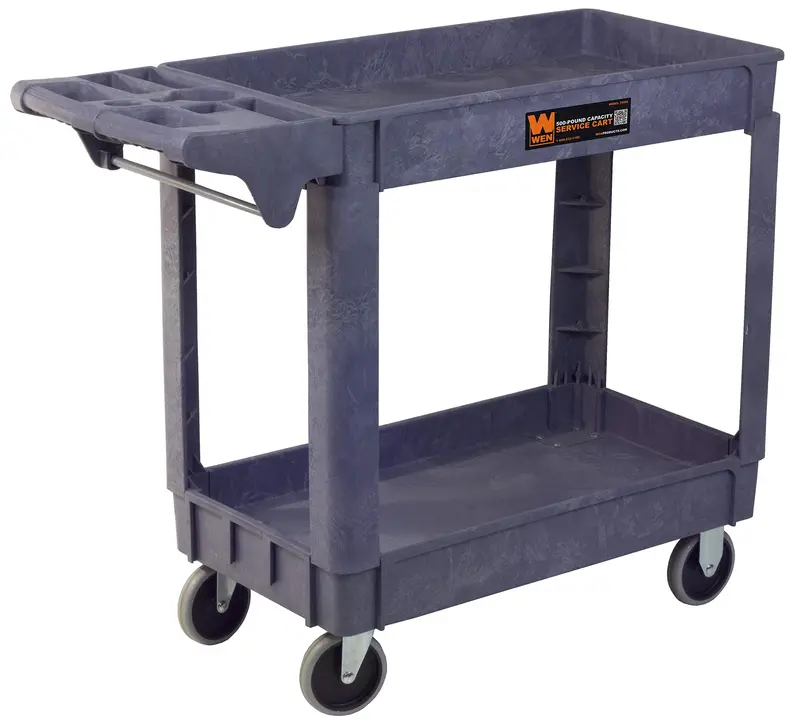 Wen 500-Lb Capacity Utility Service Cart – 40" X 17" Work Surface 1