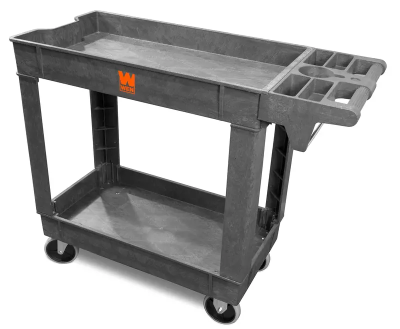 Wen 500-Lb Two-Tier Service Cart – 40" X 17", Model 73009S 1