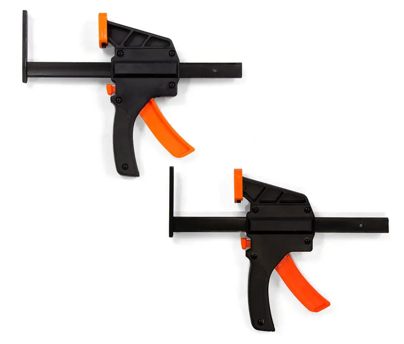 Wen 6-Inch Quick-Release Track Saw Clamps – 2-Piece Set 1
